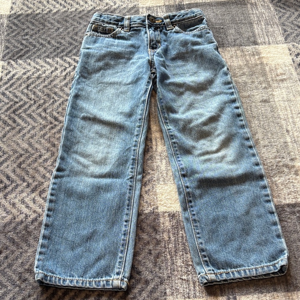 🐢Crazy 8 Classic Blue Kids Jeans - Picture 4 of 7